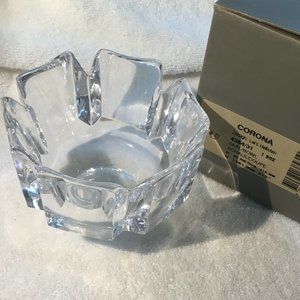 Orrefors Corona 4.5" Crystal Bowl